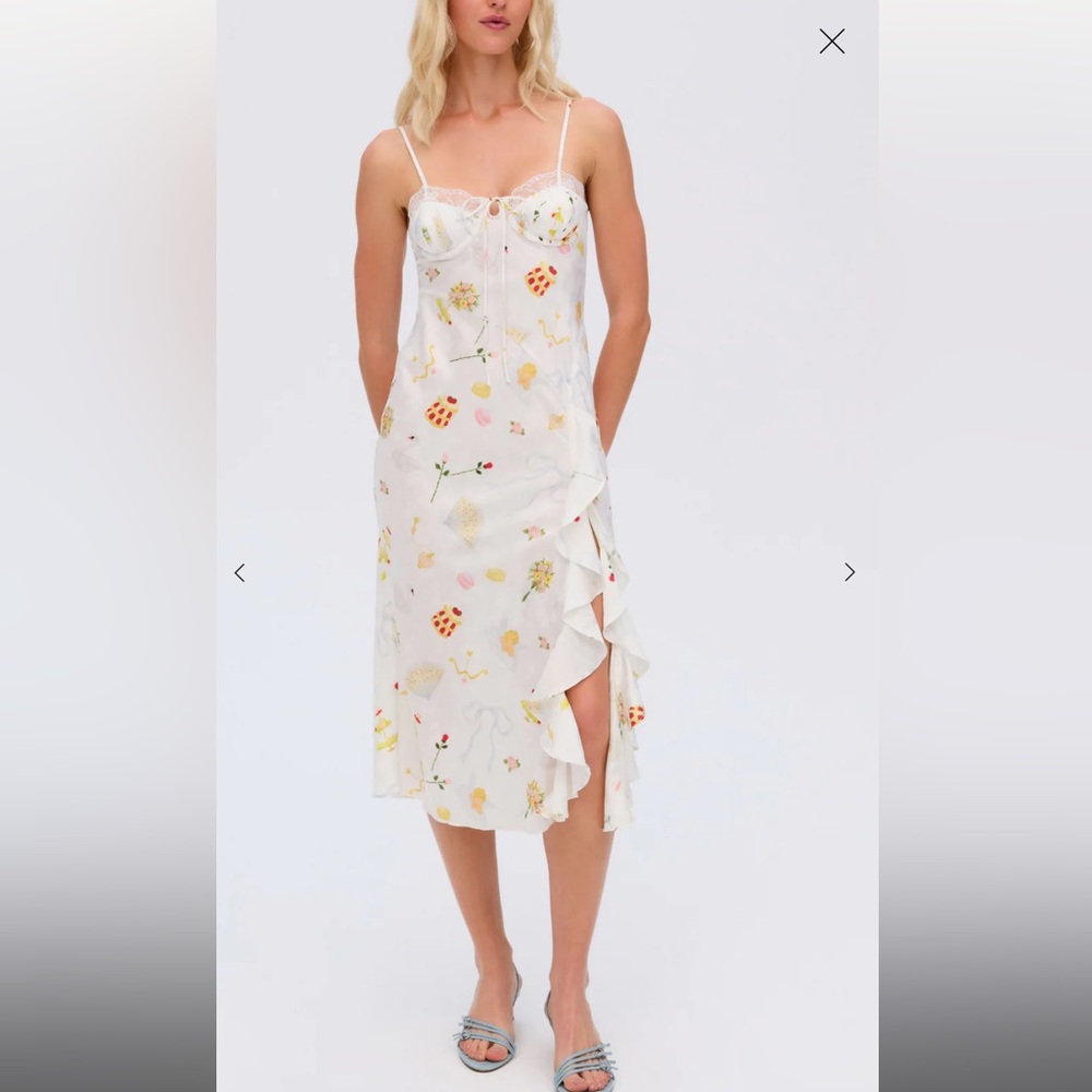 Chania Midi Dress - Sz Small BNWT